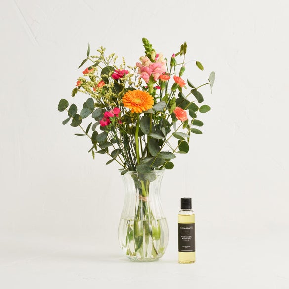 Floristens kreative buket, flerfarvet med massageolie